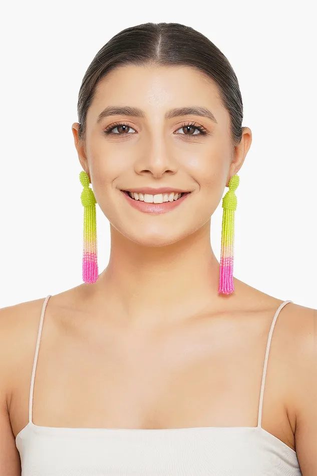 Tassel Pop Drop Earrings Tassel Pop Drop Earrings