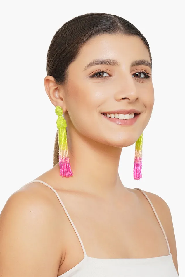 Tassel Pop Drop Earrings Tassel Pop Drop Earrings