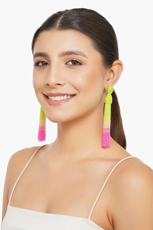 Tassel Pop Drop Earrings Tassel Pop Drop Earrings