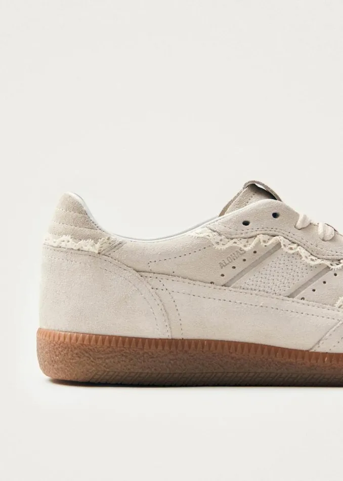 Tb490 Crochet Cream Leather Sneakers Women ALOHAS Sneakers