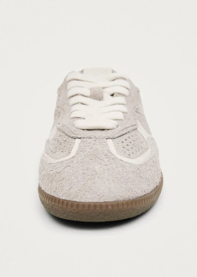Tb490 Rife Suede Fuzzy Light Grey Leather Sneakers WomenMen ALOHAS Sneakers