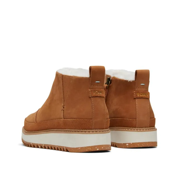 Toms Boots and Booties Marlo Boot Water Resistant Tan Suede 8211 Women