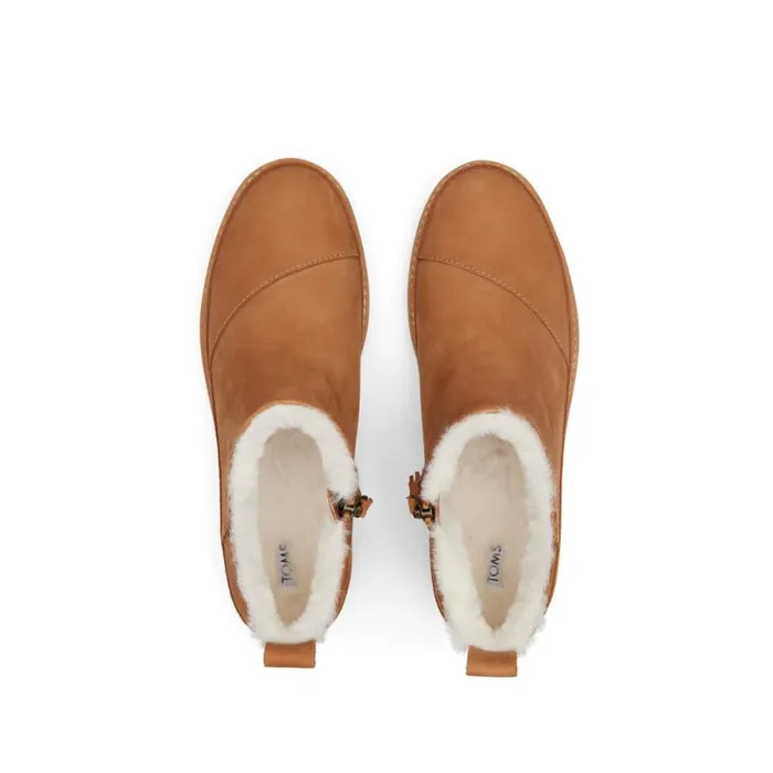 Toms Boots and Booties Marlo Boot Water Resistant Tan Suede 8211 Women