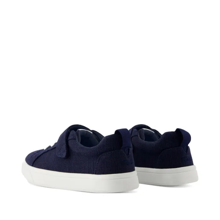 Toms Dress Casual Cruz LaceUp Kids Sneaker Navy Heritage Canvas 8211 Kids Toms Dress Casual Cruz LaceUp Kids Sneaker Navy Heritage Canvas 8211 Kids