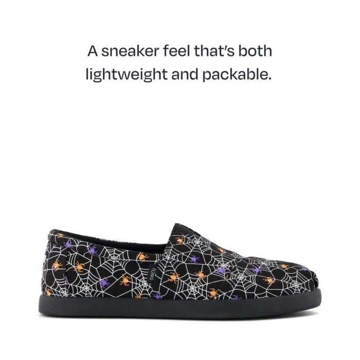 Toms Espadrilles Alp FWD Black Glow In The Dark Spiders 8211 Men