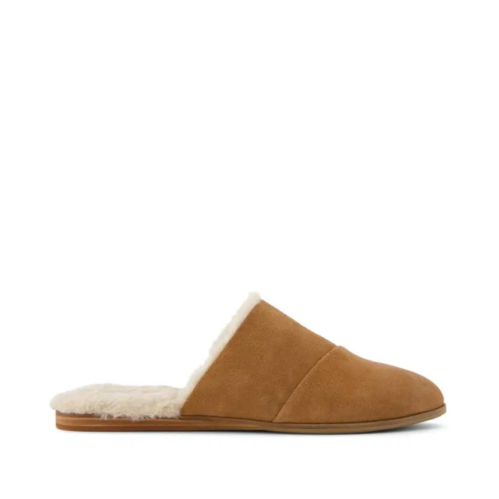 Toms Flats and Loafers Jade Flat Cozy Brown 8211 Women