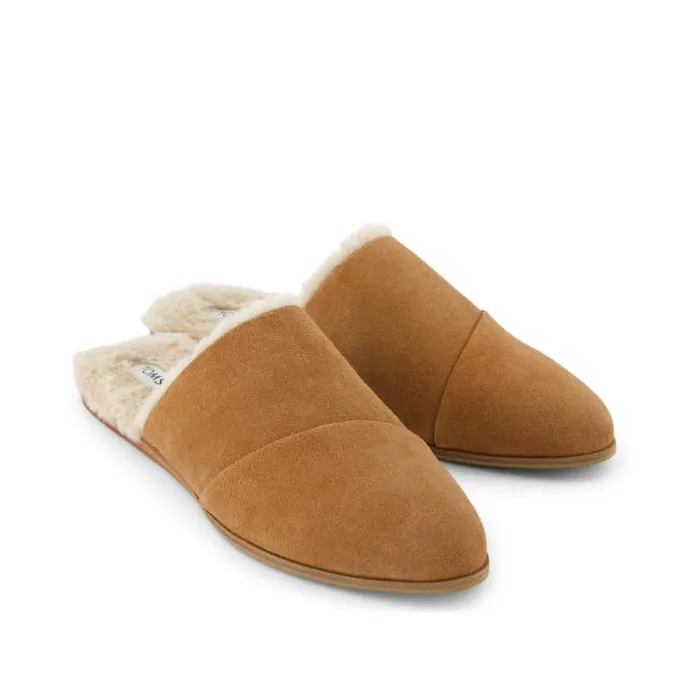 Toms Flats and Loafers Jade Flat Cozy Brown 8211 Women