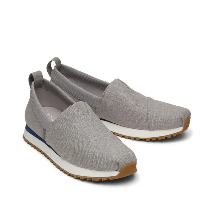Toms Slip Ons Resident 20 Sneaker Drizzle Grey Heritage Canvas 8211 Men