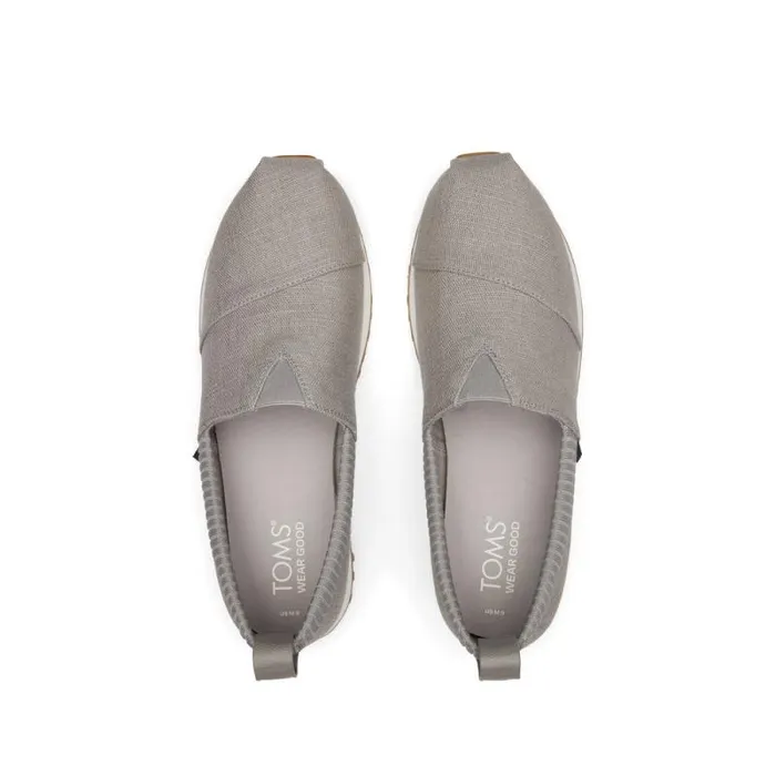 Toms Slip Ons Resident 20 Sneaker Drizzle Grey Heritage Canvas 8211 Men