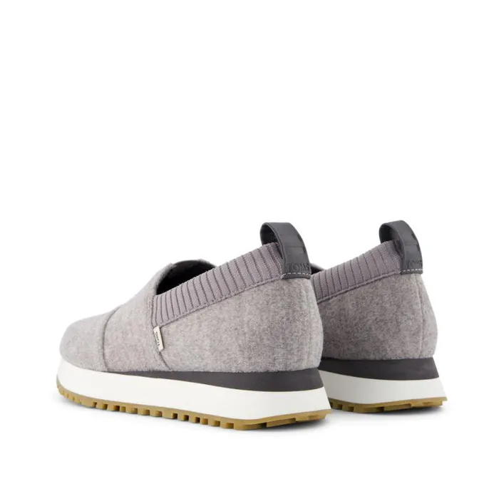 Toms Slip Ons Resident 20 Sneaker Grey Felt 8211 Women