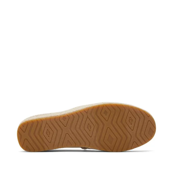 Toms Slip Ons Valencia Platform Espadrille White Canvas 8211 Women