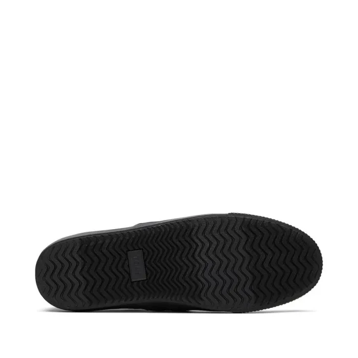 Toms Sneakers Baja Slip On Sneaker All Black Heriitage Canvas 8211 Men
