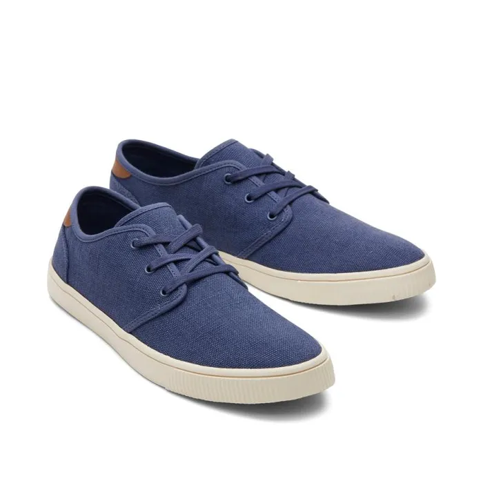 Toms Sneakers Carlo LaceUp Sneaker Cadet Blue Heritage Canvas 8211 Men Toms Sneakers Carlo LaceUp Sneaker Cadet Blue Heritage Canvas 8211 Men