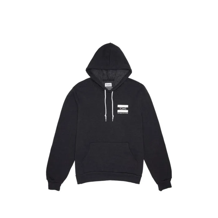 Toms Sweatshirts One For One TOMS Fleece Hoodie Black 8211 Gear