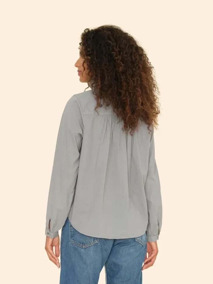 Tops Stone Grey Caspian Top XRENA Women
