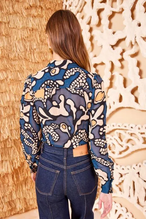 Tops Women Ulla Johnson Hera Blouse Celestine
