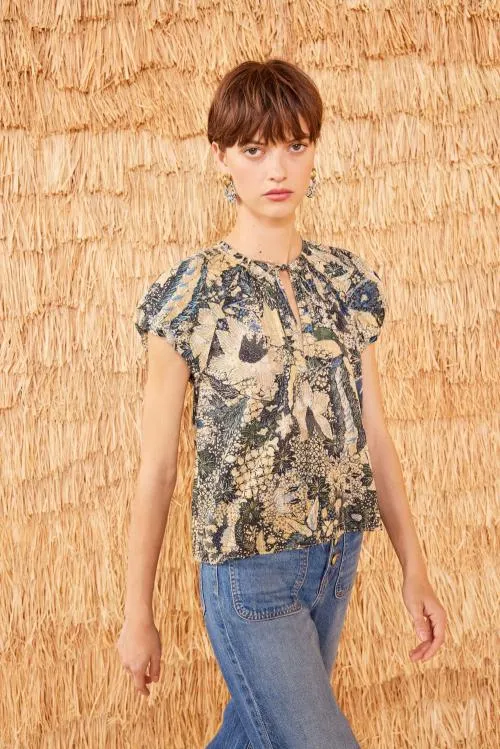 Tops Women Ulla Johnson Issa Top Bellflower Tops Women Ulla Johnson Issa Top Bellflower