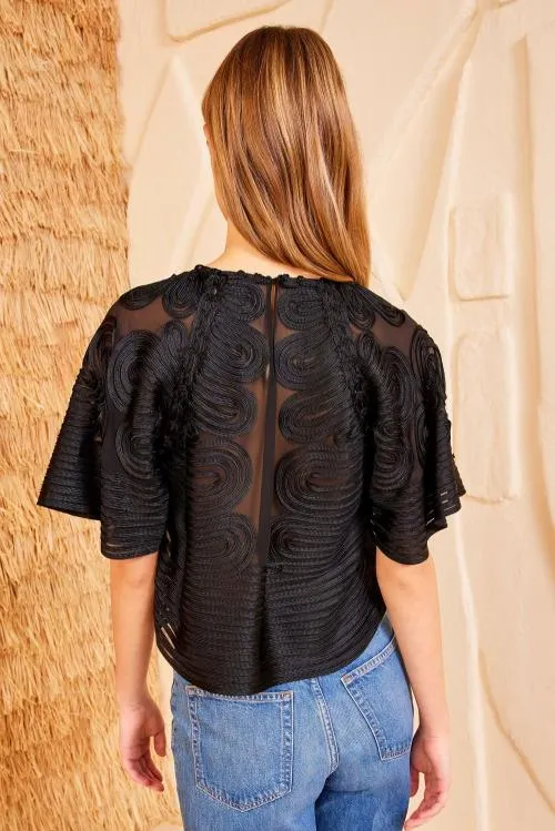 Tops Women Ulla Johnson Marlo Top Noir