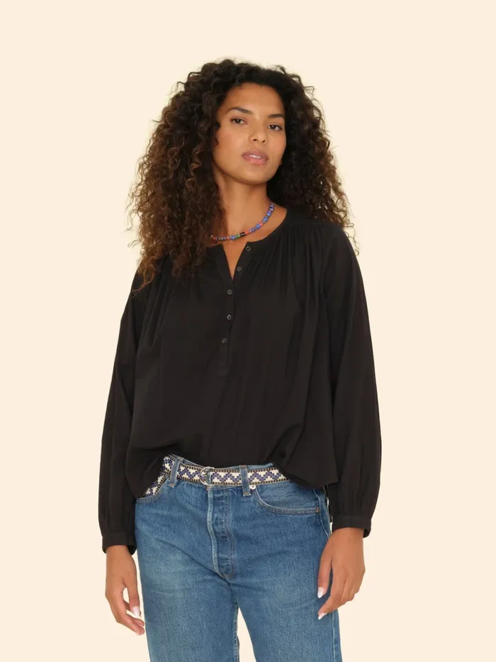 Tops XRENA Women Black Hennessy Top Tops XRENA Women Black Hennessy Top