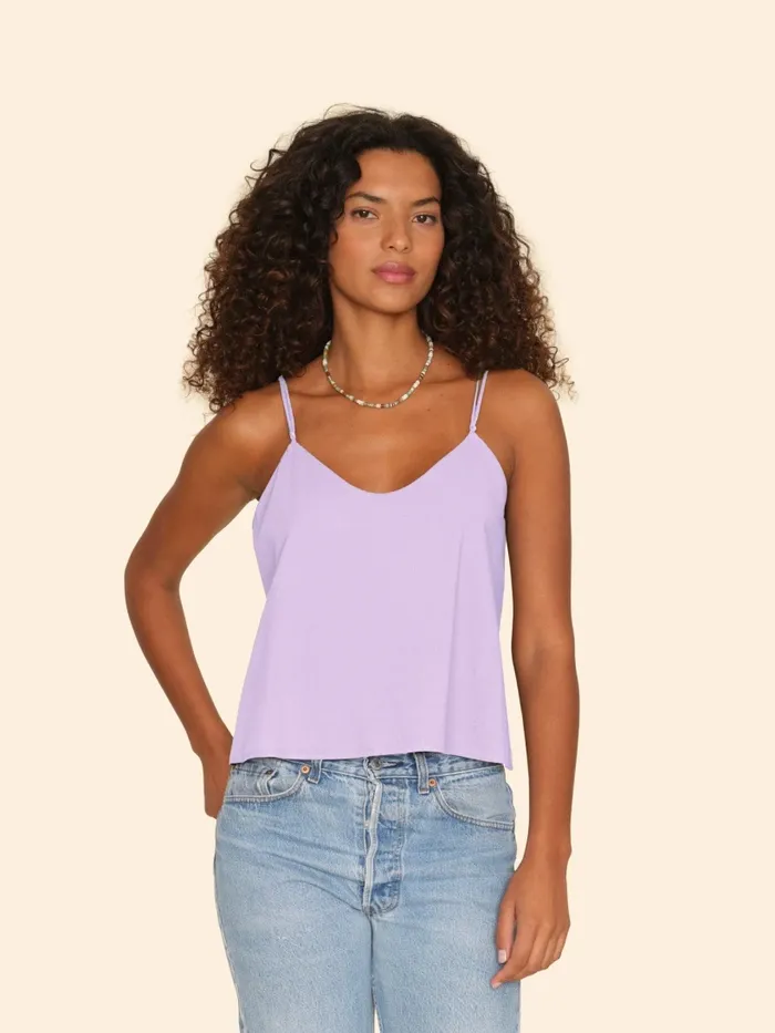 Tops XRENA Women Lavender Bloom Tara Top