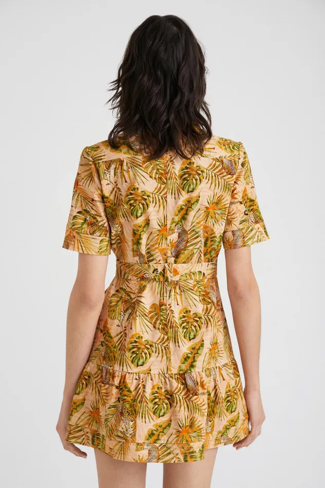 Tropical Shirt Dress Women Desigual Dresses