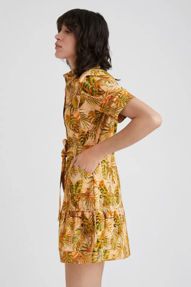 Tropical Shirt Dress Women Desigual Dresses