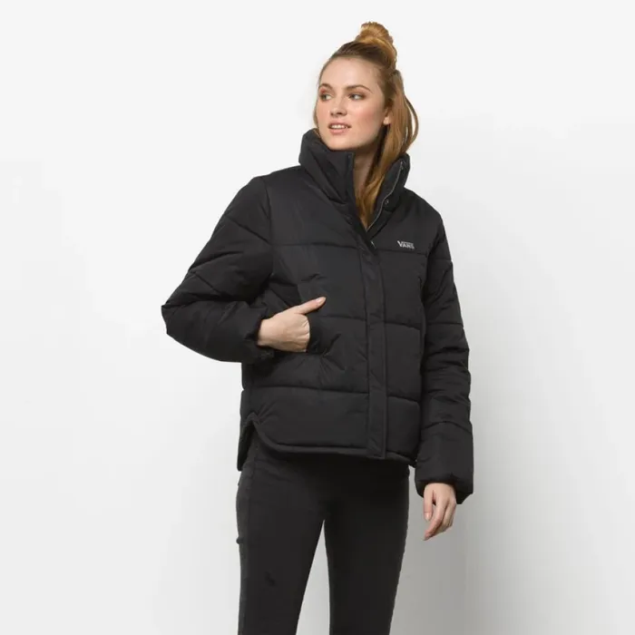Vans Hoodies and Jackets Women Galatic Spiral Puffer MTE Jacket Black