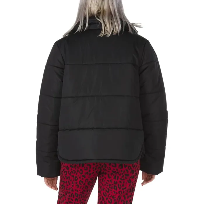 Vans Hoodies and Jackets Women Galatic Spiral Puffer MTE Jacket Black Vans Hoodies and Jackets Women Galatic Spiral Puffer MTE Jacket Black