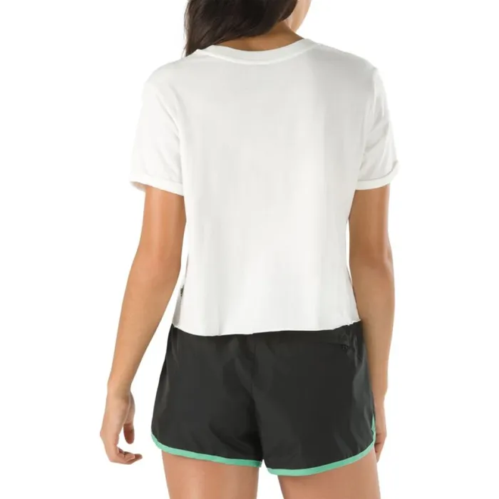 Vans Ramp Tested Roll Out Tee Marshmallow Women TShirts and Tanks Vans Ramp Tested Roll Out Tee Marshmallow Women TShirts and Tanks