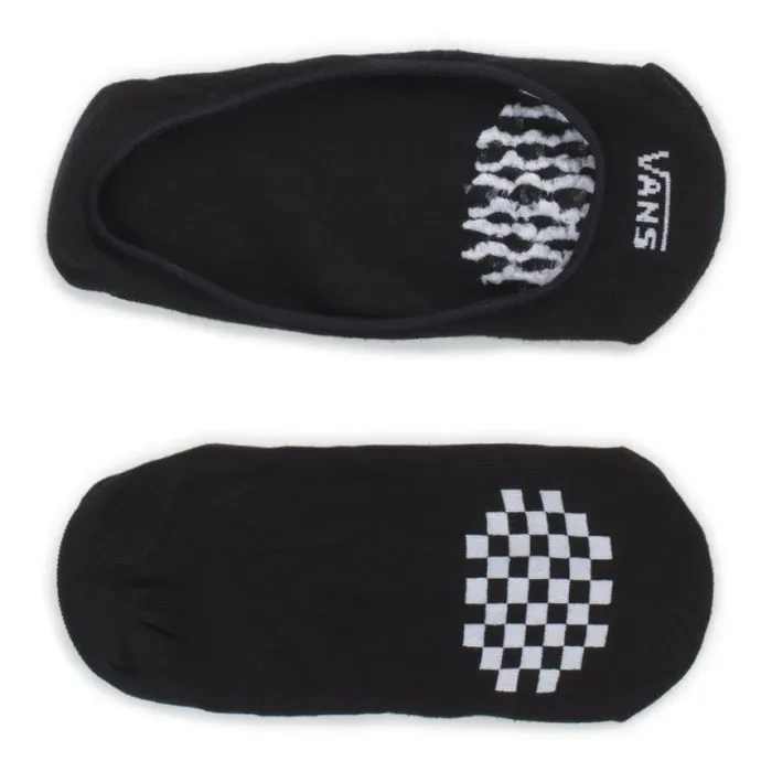 Vans Socks Women Girly No Show Socks 3 Pack BlackWhite