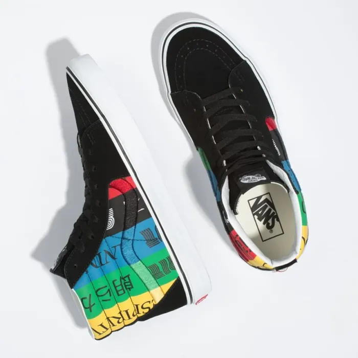 Vans Spirit Sk8Hi MultiTrue White Men Classics Shoes