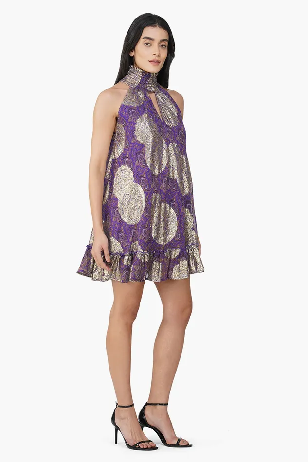 Victoria Iris Printed Short Dress Victoria Iris Printed Short Dress