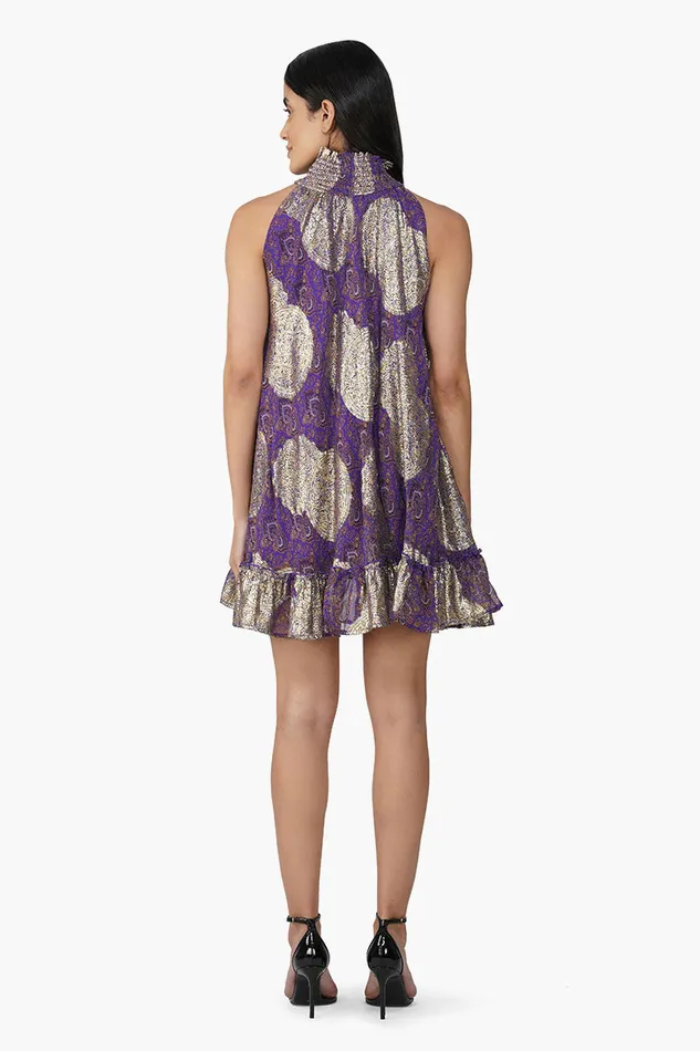 Victoria Iris Printed Short Dress Victoria Iris Printed Short Dress