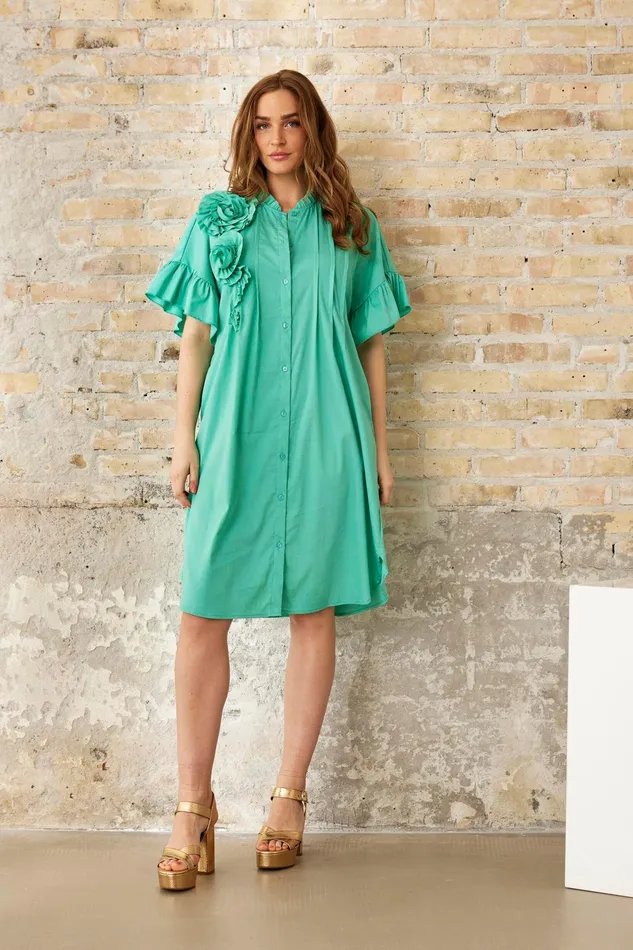 VIKKY DRESS 16216 610 Mint 610 Women IN FRONT DRESSES