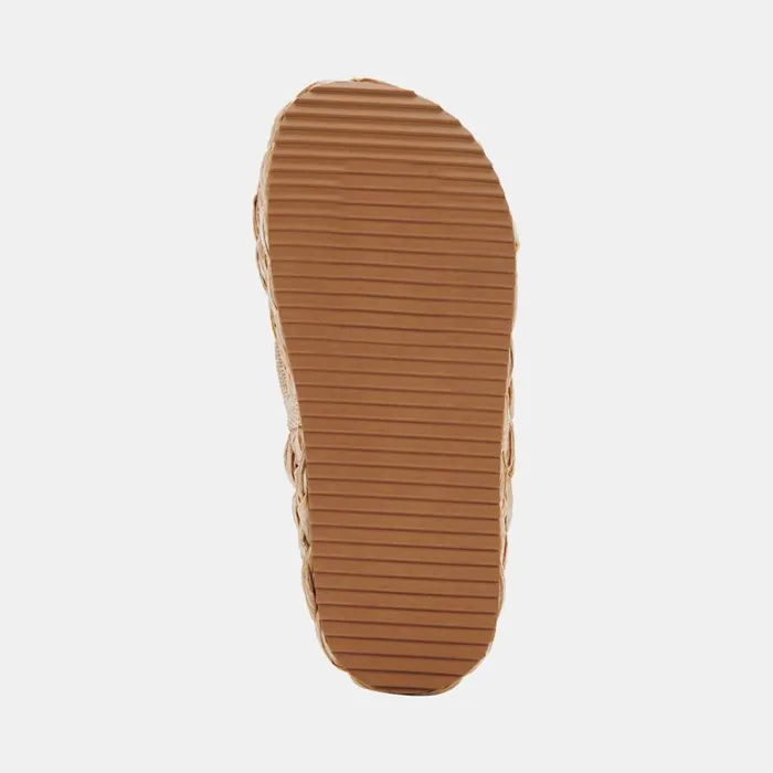 Wedges Women Dolce Vita Blume Sandals Lt Natural Raffia