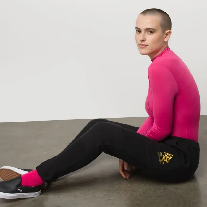 Women 66 Supply Sweatpant Black Pants and Leggings Vans