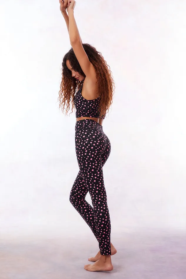 Women Active LoveShackFancy Highland Active Legging Belle Reverie Ditsy