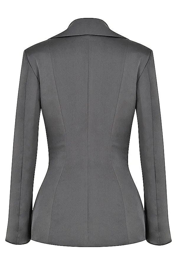 Women Ailsa Shadow Tie Front Top House Of CB Tops