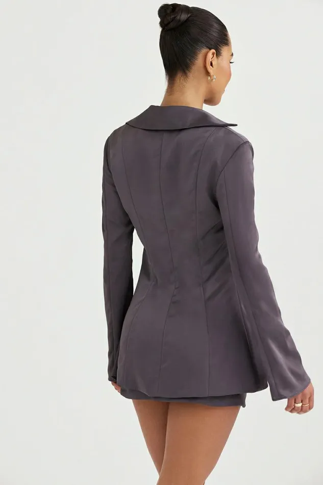 Women Ailsa Shadow Tie Front Top House Of CB Tops