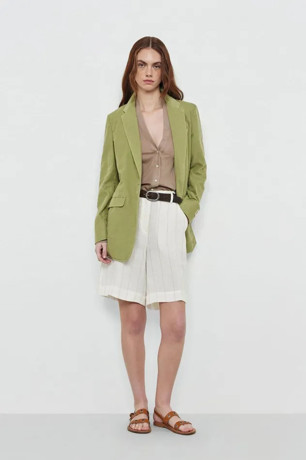 Women ALINE 8211 Baby Corduroy Long Jacket 8211 Gemma Massimo Alba Jackets and Coats Women ALINE 8211 Baby Corduroy Long Jacket 8211 Gemma Massimo Alba Jackets and Coats