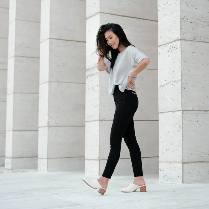 Women AllDay Heeled Mule Bone Nisolo Loafers and Mules
