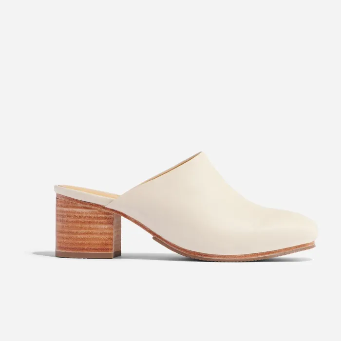 Women AllDay Heeled Mule Bone Nisolo Loafers and Mules