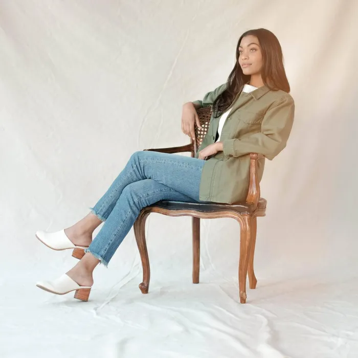 Women AllDay Heeled Mule Bone Nisolo Loafers and Mules