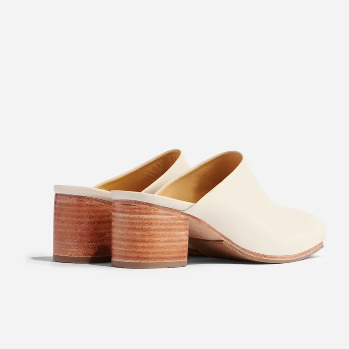 Women AllDay Heeled Mule Bone Nisolo Loafers and Mules