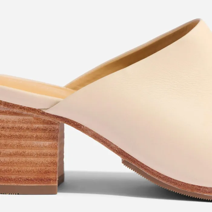 Women AllDay Heeled Mule Bone Nisolo Loafers and Mules