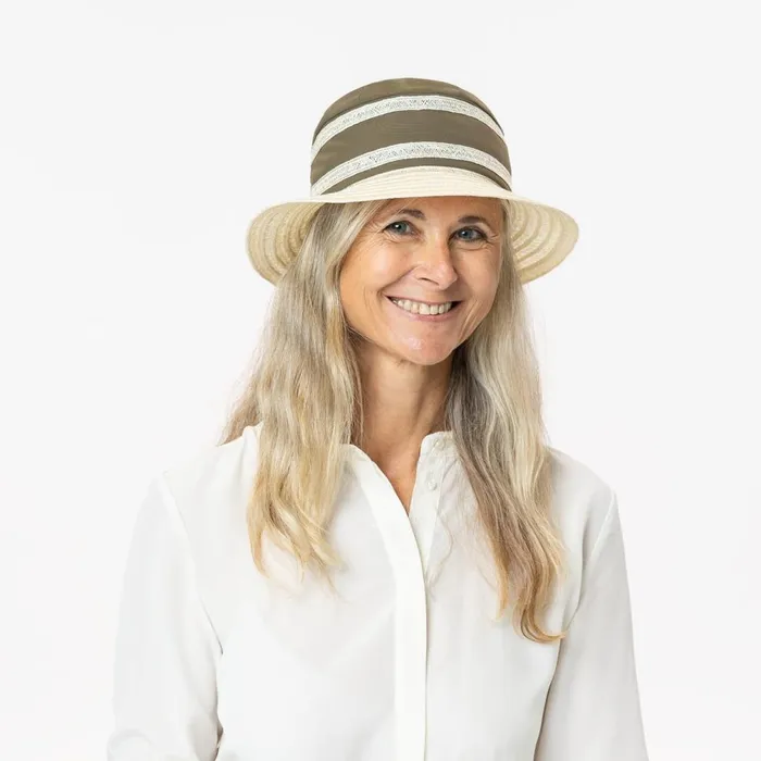 Women Alma Caranda Fabric Hat Olive Mayser Straw Hats Women Alma Caranda Fabric Hat Olive Mayser Straw Hats