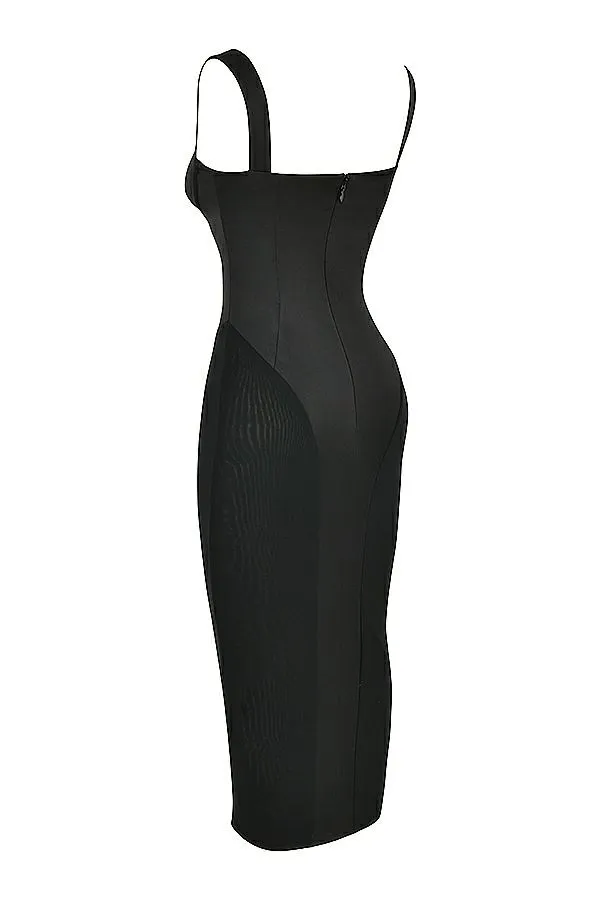 Women Arielle Black Corset Midi Dress House Of CB Dresses Women Arielle Black Corset Midi Dress House Of CB Dresses