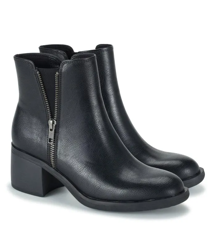 Women Baretraps Booties Avery Block Heel Bootie Black Women Baretraps Booties Avery Block Heel Bootie Black