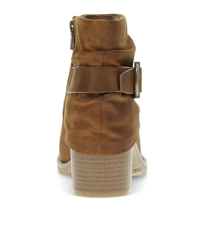 Women Baretraps Booties Deborah Block Heel Bootie Toffee Women Baretraps Booties Deborah Block Heel Bootie Toffee