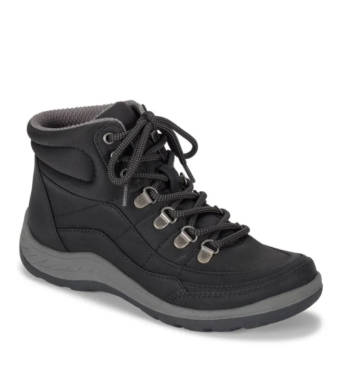 Women Baretraps Booties Kamber Lace Up Boot Black